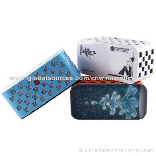 Novelty Stereo Mini Speakers, Various Colors Available, Support SD/MMC Card, with USB Host